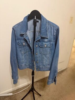 Aqua Light Blue Denim Jacket